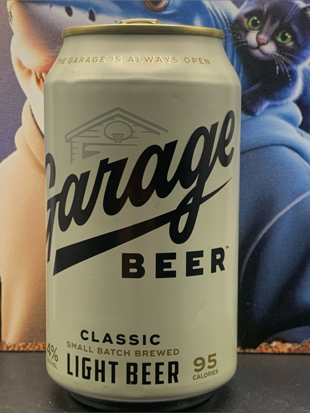 Vintage Beer Can Garage Beer Classic Small Batch Brewed Light Beer Empty